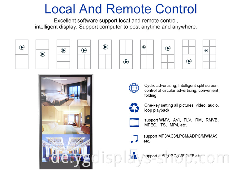 digital signage lcd display